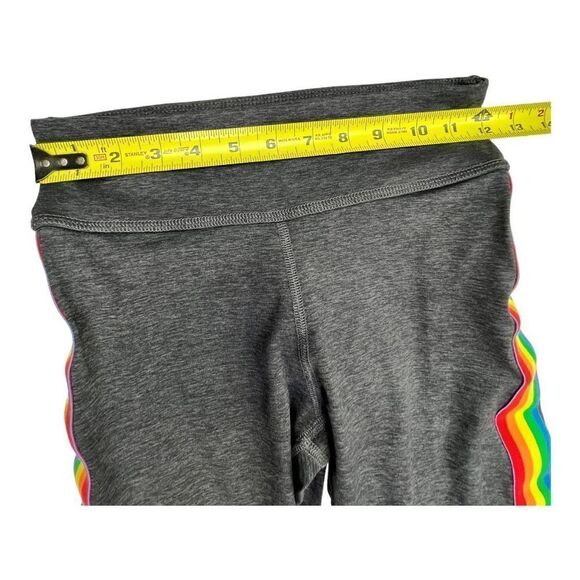 Mumu Moves Women's Rainbow Striped Sports Bra and Tracksuit Pants 2-Piece Set - Picture 5 of 13